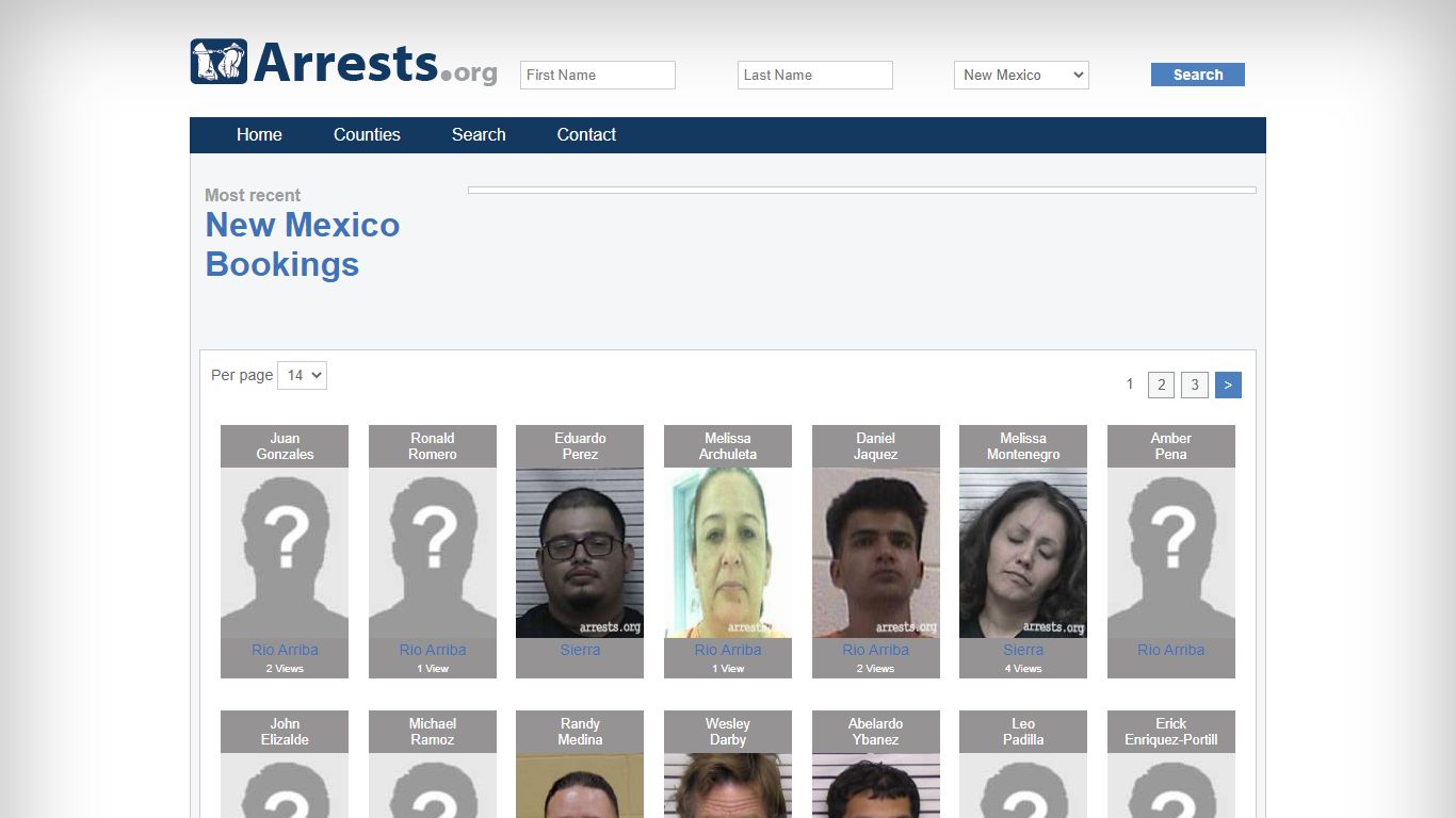 New Mexico Arrests and Inmate Search